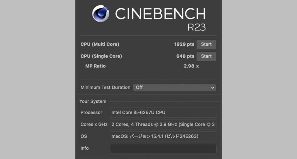 CineBench R23